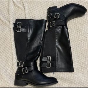 Black boots from bundle